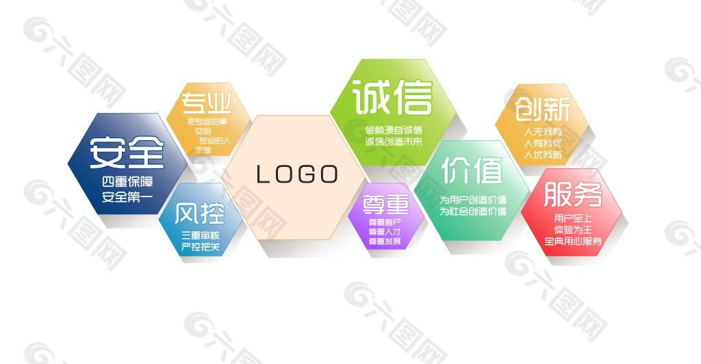 企業文化墻平面廣告素材免費下載(圖片編號:5908669.